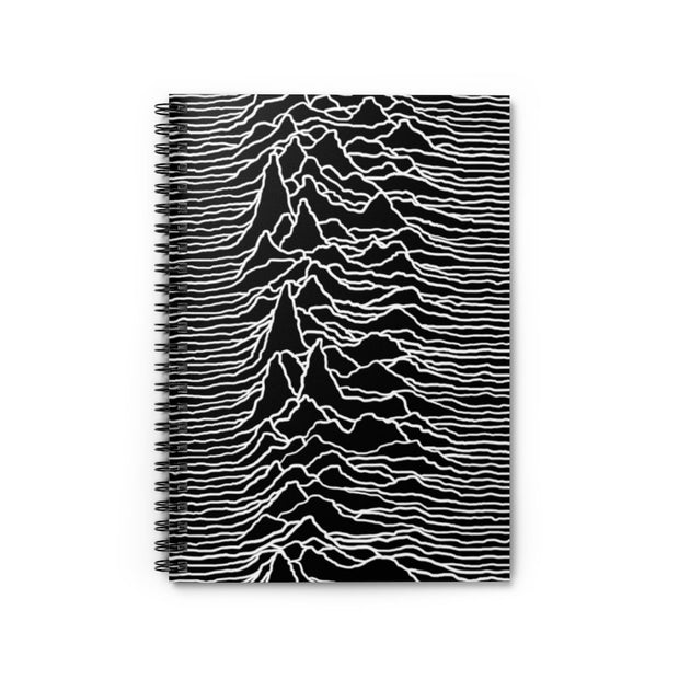 Dark Waves Spiral Notebook - Agashi Shop
