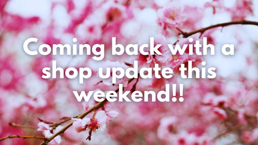 New Shop Update This Weekend!! 😎☀️