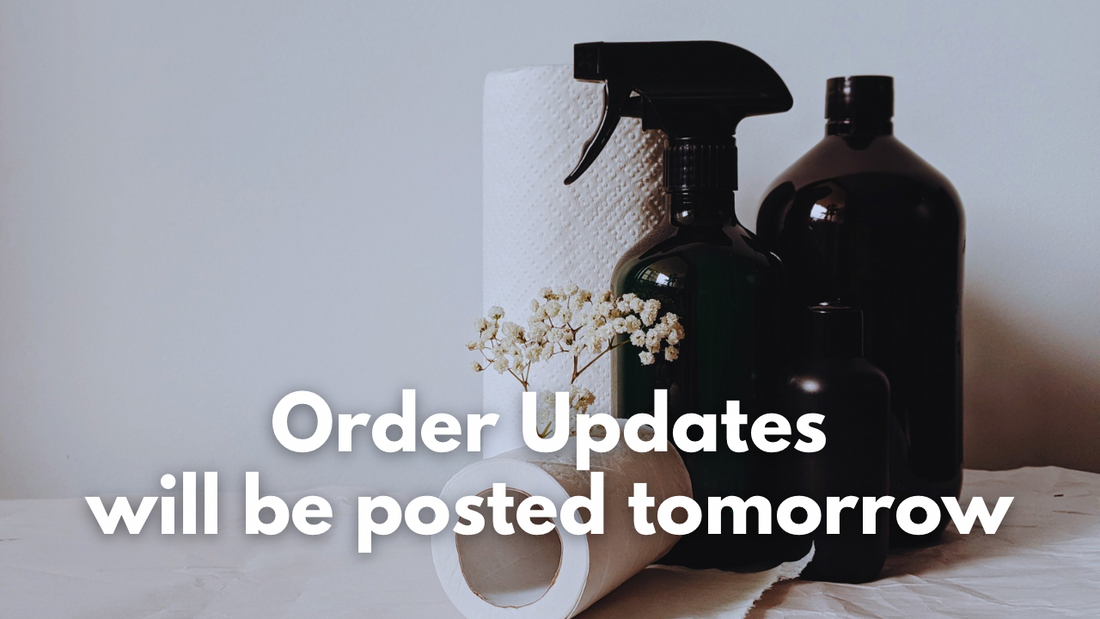 Check back for Order Updates!!