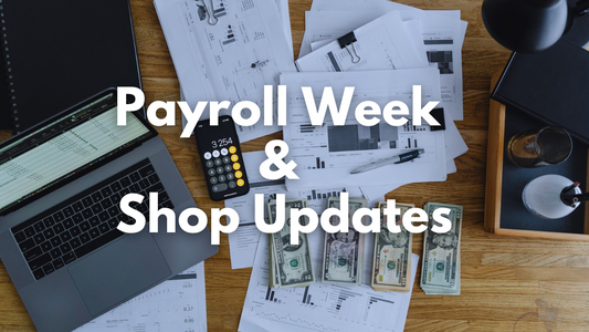 Agashi Shop Update: Payroll Week, Orders & Refunds