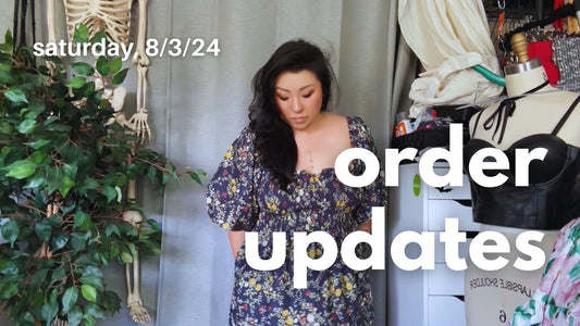 First Order Updates of August 🪴 - Agashi Shop