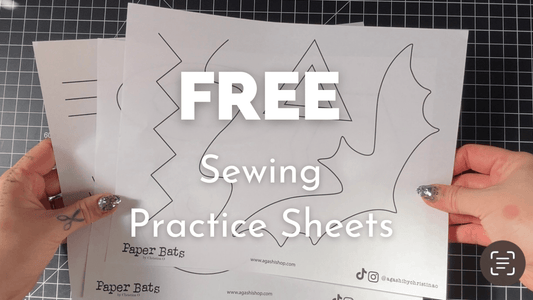 From Beginner to Pro: How to Improve Your Sewing Skills with Free Practice Sheets - Agashi Shop