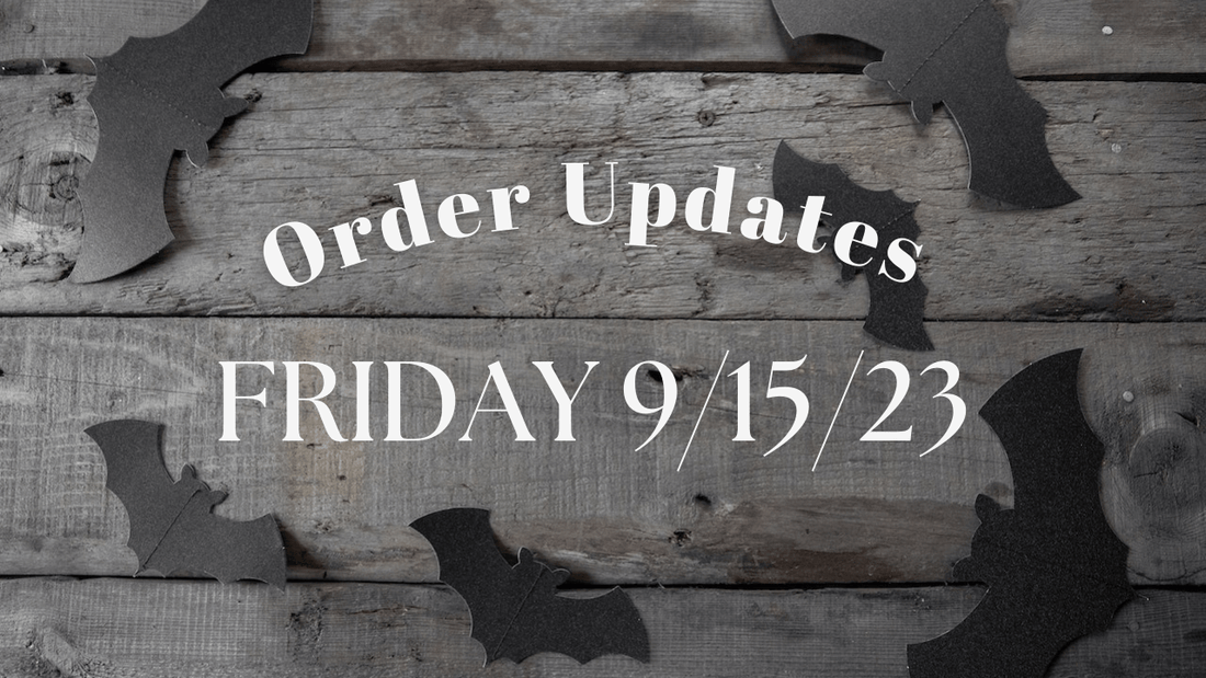 Halfway through September + Order Updates - Agashi Shop