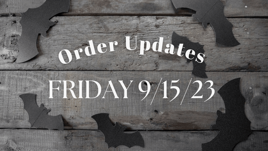 Halfway through September + Order Updates - Agashi Shop