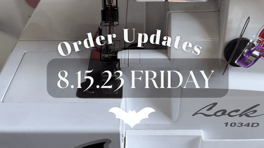 Mid-August Order Updates + New YouTube Tutorial - Agashi Shop