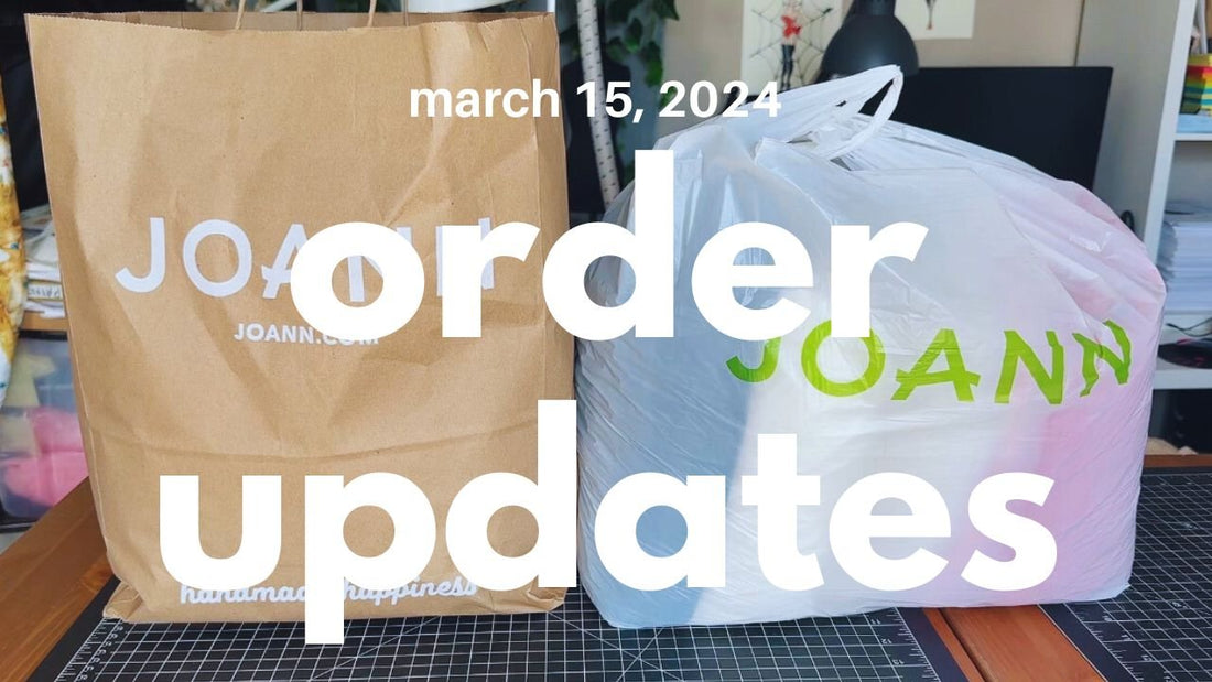 Mid-March Madness + Order Updates - Agashi Shop