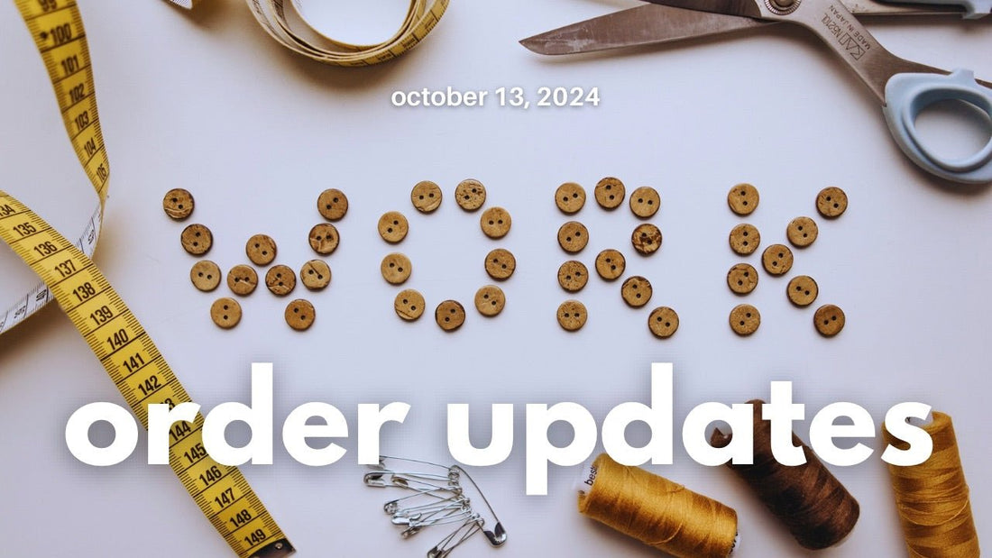 Mid-October Order Updates - Agashi Shop