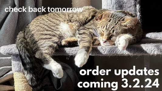 Order Updates for March - Agashi Shop