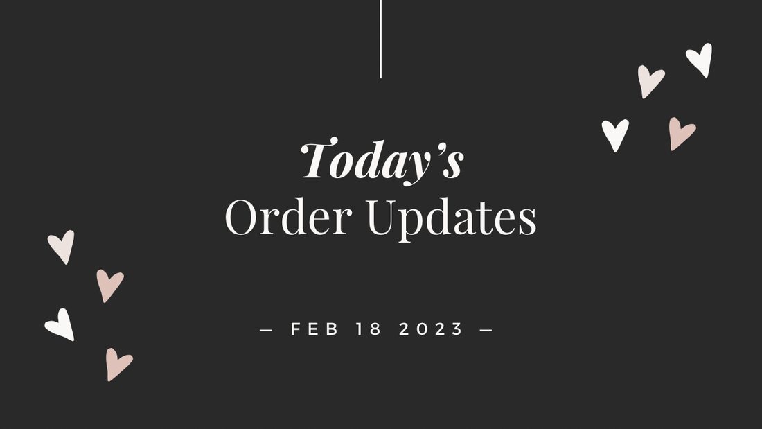 Post-Valentine's Day Order Updates - Agashi Shop