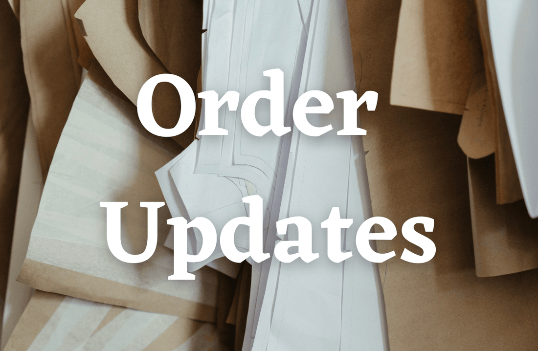 This week’s Order Updates - Agashi Shop