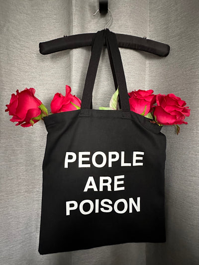 Clearance Closet Sale - Cold Cave People Are Poison Tote Bag