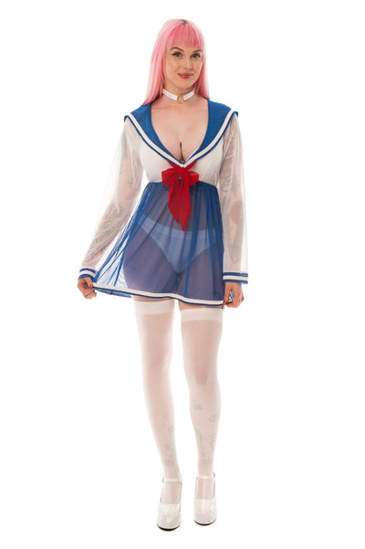 Ayumi Moon Long Sleeve Babydoll - Agashi Shop