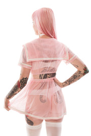 Ayumi Pink Short Sleeve Seifuku Set - Agashi Shop