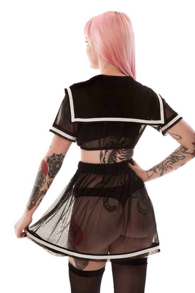 Ayumi Short Sleeve Seifuku Set - Curve - Agashi Shop