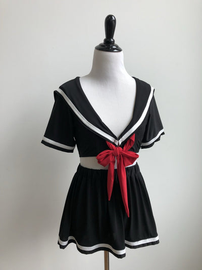 Ayumi Solid Jersey Seifuku Set - Agashi Shop