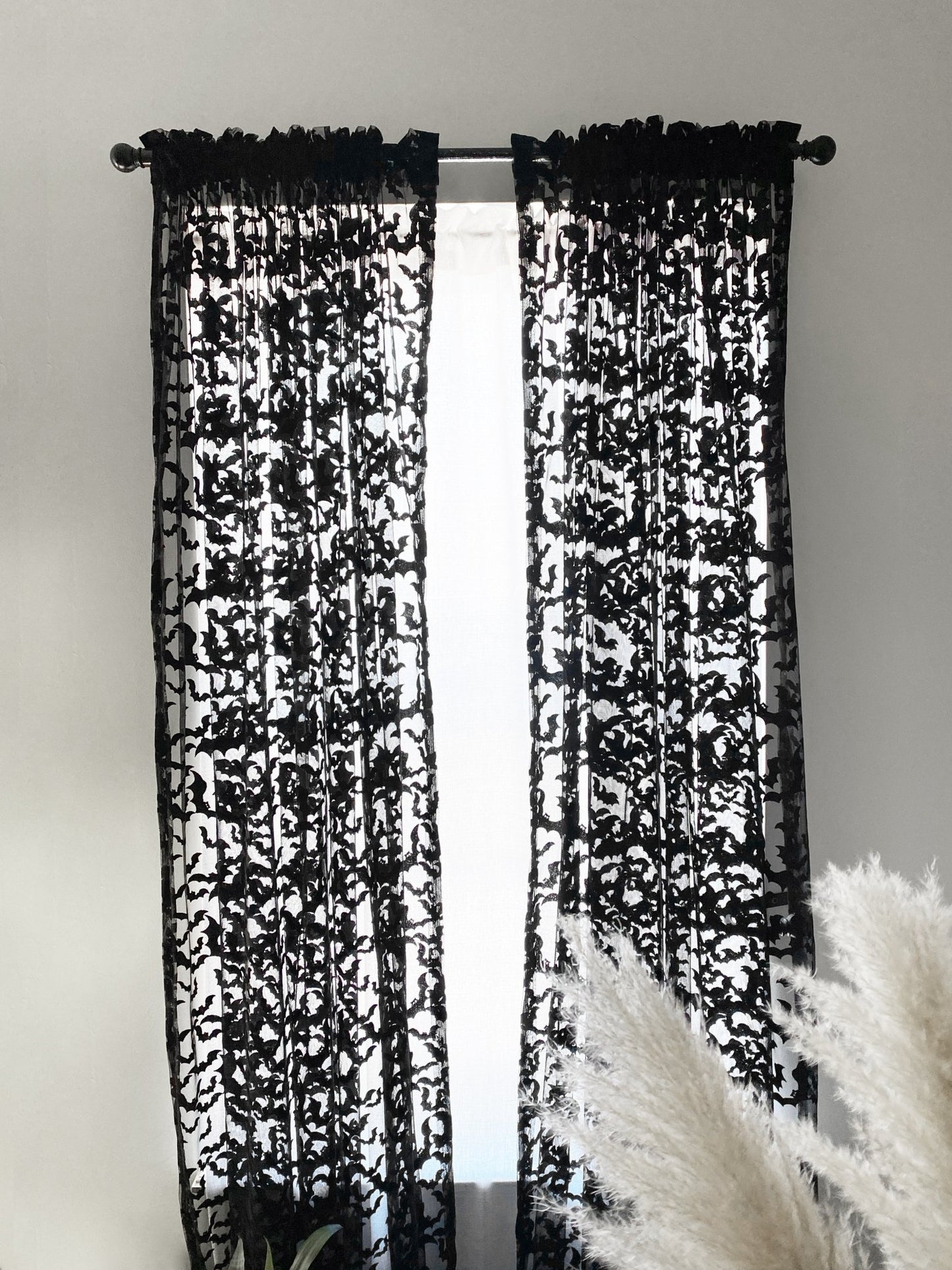 Bat Sheer Curtains - Agashi Shop