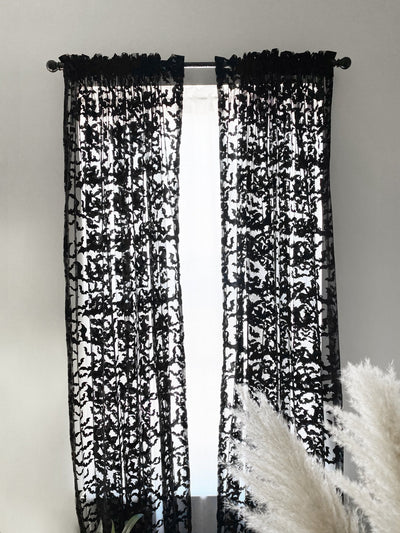 Bat Sheer Curtains - Agashi Shop