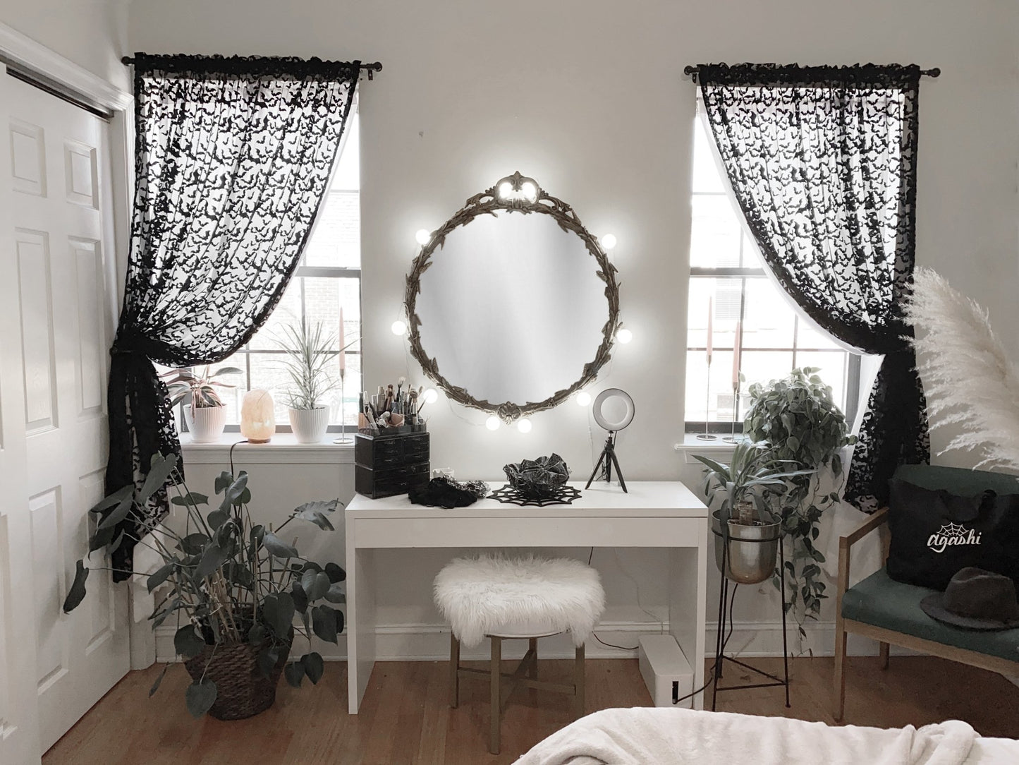 Bat Sheer Curtains - Agashi Shop