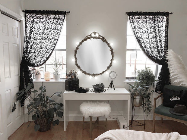 Bat Sheer Curtains - Agashi Shop