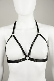 Classic Cage Halter Bra - Agashi Shop