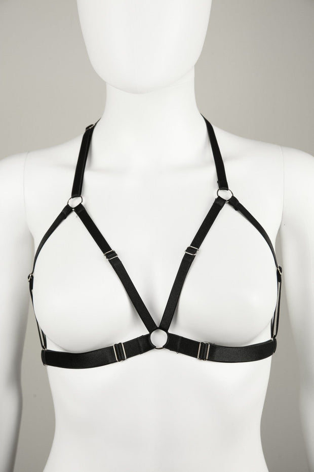 Classic Cage Halter Bra - Agashi Shop