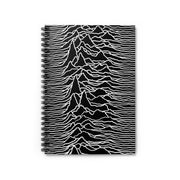 Dark Waves Spiral Notebook - Agashi Shop