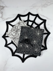 DIY Kit or Made to Order Spiderweb Scrunchies - Agashi Shop
