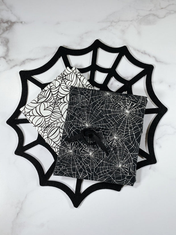 DIY Kit or Made to Order Spiderweb Scrunchies - Agashi Shop
