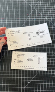DIY Pattern Weight Digital Sewing Pattern - Agashi Shop