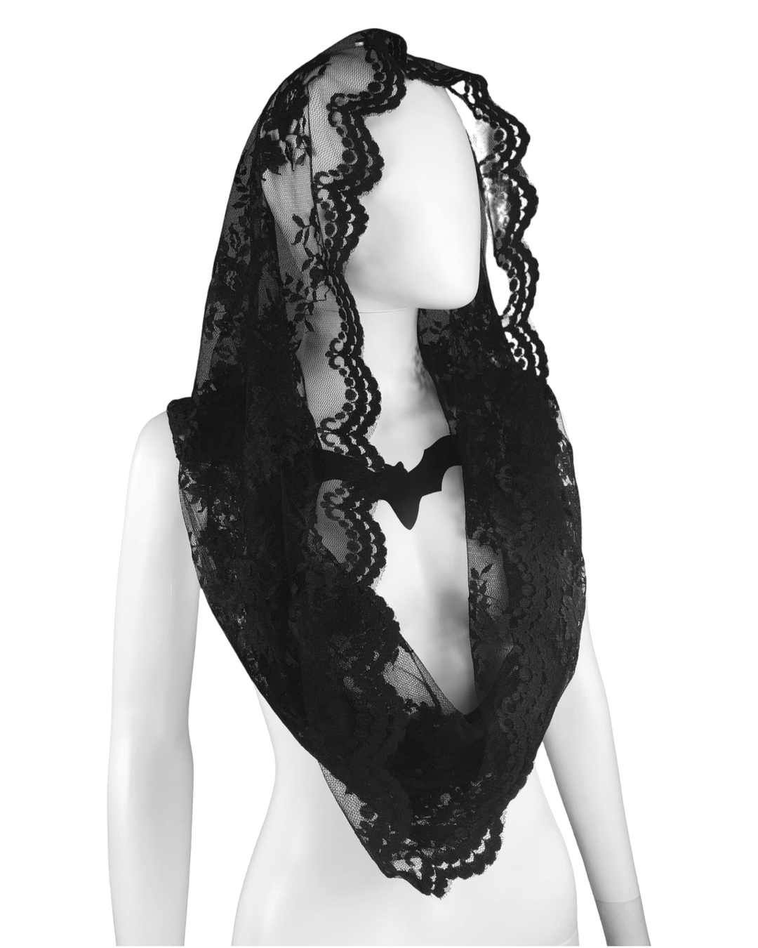 Mantilla Infinity Veil – Agashi Shop display picture 1