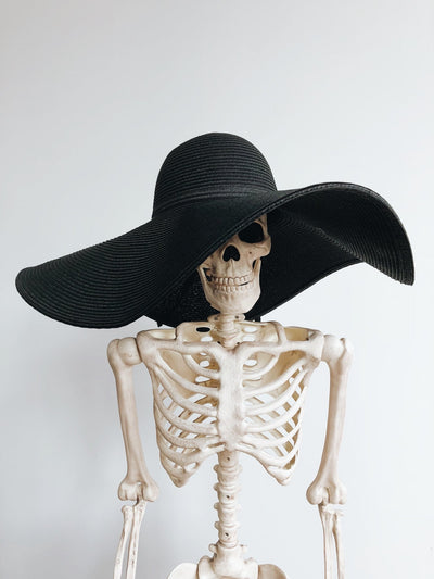 Ready to Ship - Some Like It Goth Wide Brim Hat - Agashi Shop